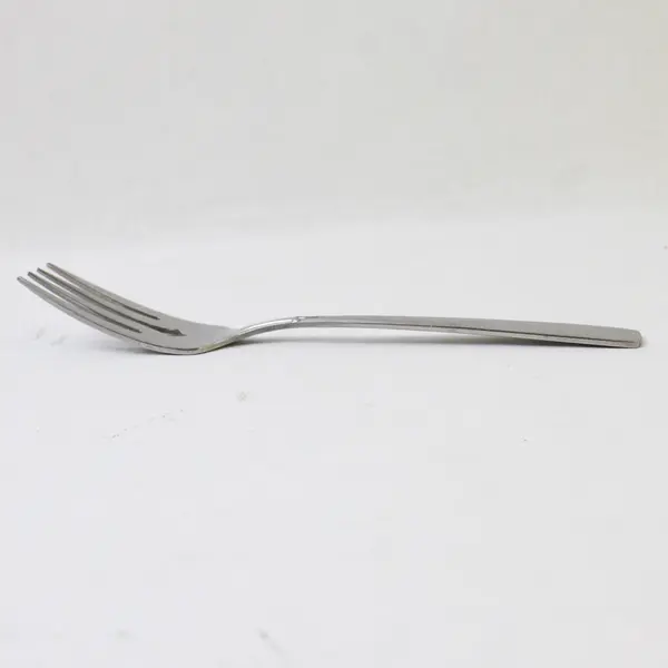 Oneida Silver Accent Pattern Stainless Salad Fork Diamond Slot 6.25" Good