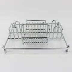 New Flatware Caddy Utensil Organizer Counter Cabinet Compact 9x11