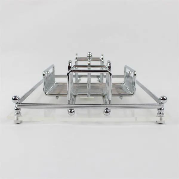 New Flatware Caddy Utensil Organizer Counter Cabinet Compact 9x11