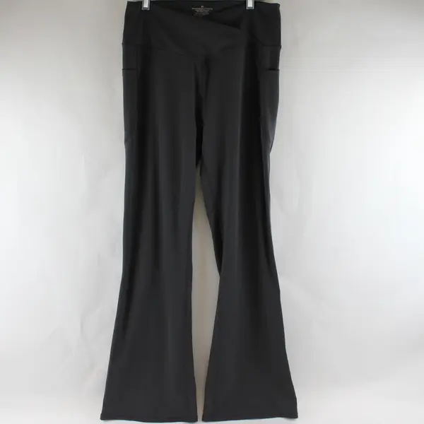 Dark Gray Flared Leggings Women's Size XL