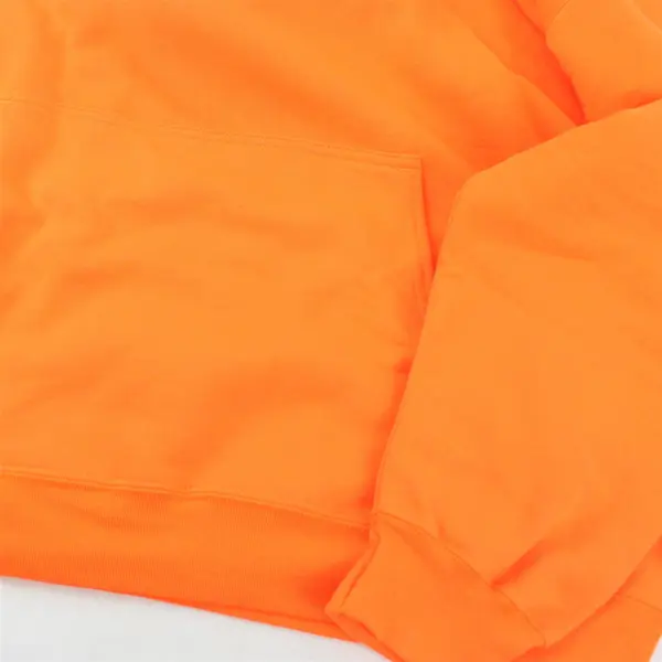 Port & Company Bright Orange Hoodie Adult 3XL NEI