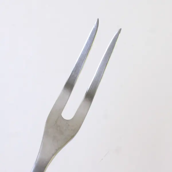 International Silver Spring Charm Silver Plate Steak Carving Fork SS Prongs 8.75