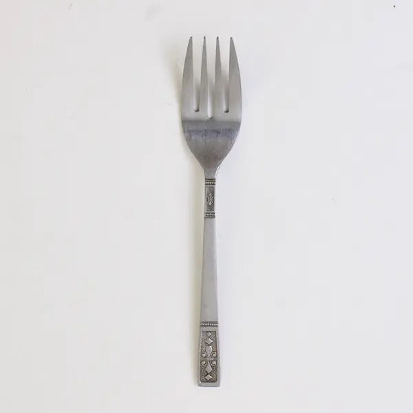 Interpur Flatware Cortina Pattern Salad Fork Stainless Steel 6.25" Good