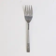 Interpur Flatware Cortina Pattern Salad Fork Stainless Steel 6.25" Good