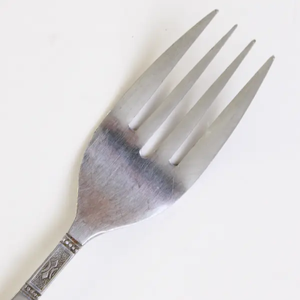 Interpur Flatware Cortina Pattern Salad Fork Stainless Steel 6.25" Good