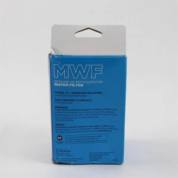 General Electric Appliances Genuine GE Refrigerator Water Filter MWF (Sealed)