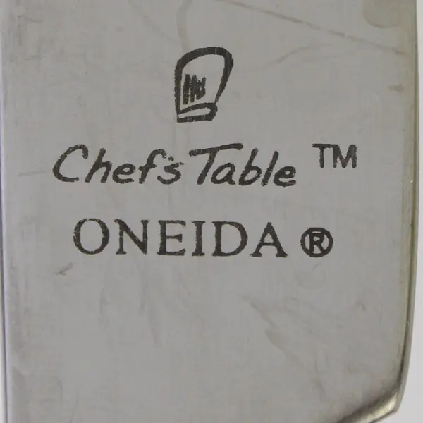 Lot of 3 Oneida Silver Chef's Table Pattern 18/0 SS Solid Dinner Knives 9.5" 