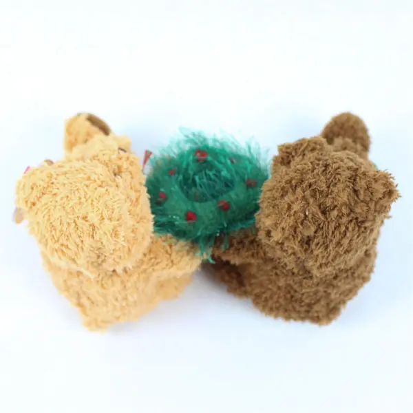 Ty Beanie Babies Merry Kiss-Mas 2004 Retired Bear Couple Christmas