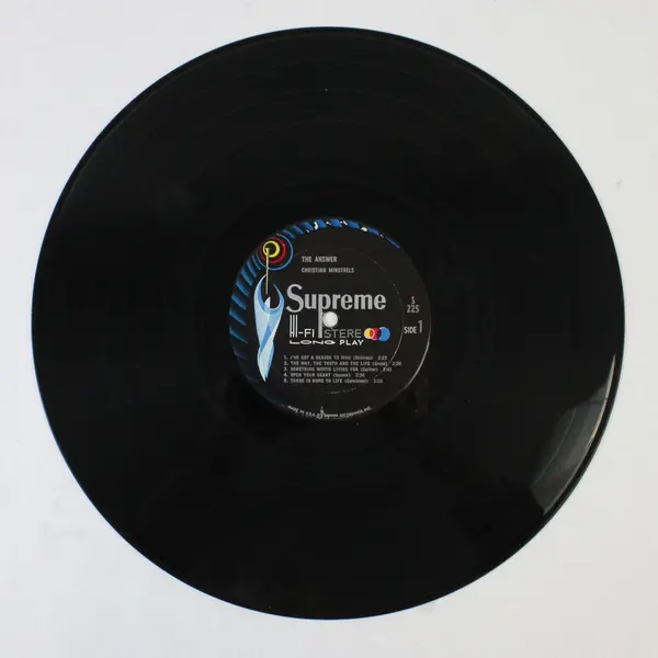 Christian Minstrels "The Answer" 12" Vinyl Record