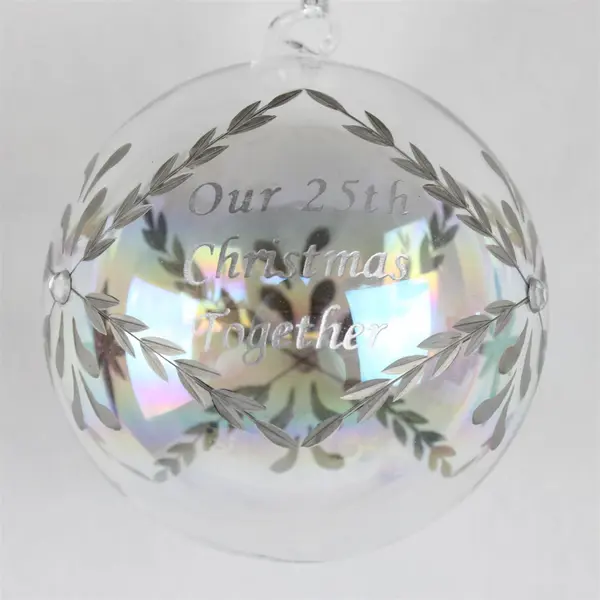 Roman Inc 25th Anniversary Family Tree Ornament - New Collectible