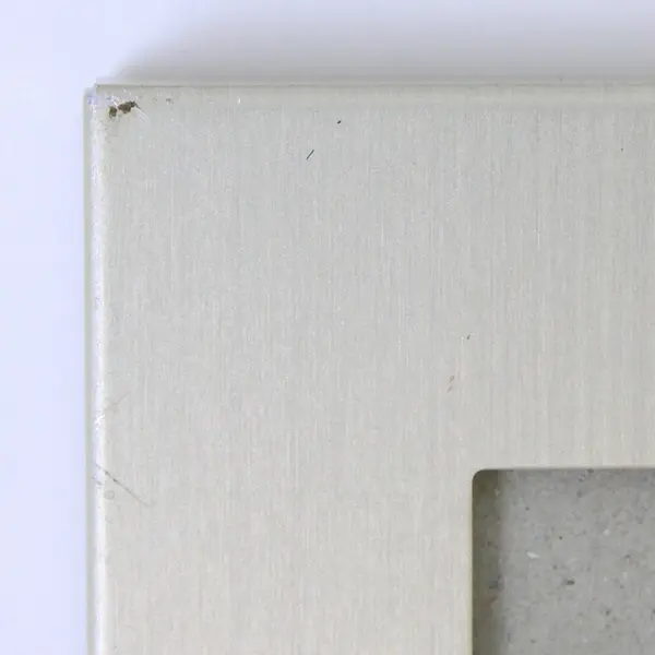 Metal Silver Photo Frames Triple Folded Hinged, Holds Three 3" x 2" Photos