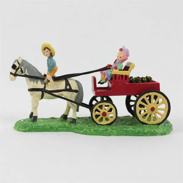 Dept 56 Seasons Bay Accessories Set - Garden Cart & Relaxing in Garden