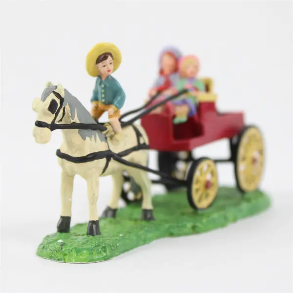 Dept 56 Seasons Bay Accessories Set - Garden Cart & Relaxing in Garden