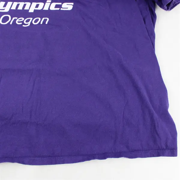 The Nike Tee Purple "Special Olympics Oregon" Short Sleeve T-Shirt Women's XXL