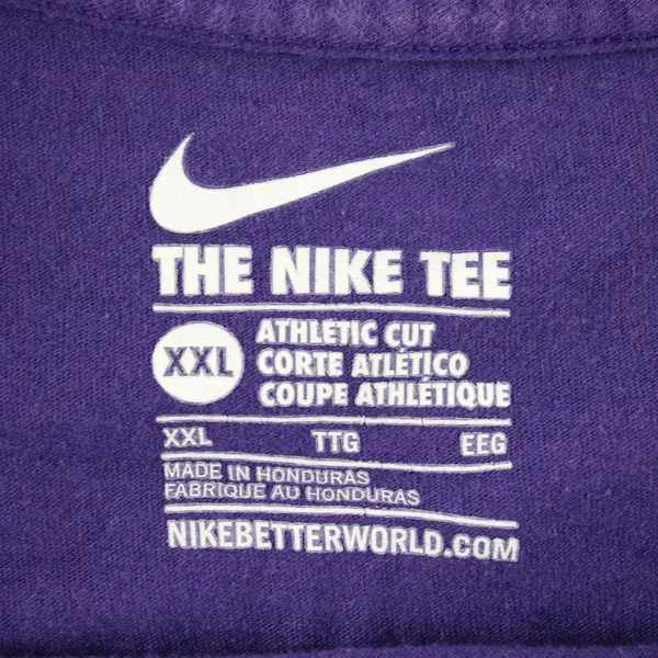 The Nike Tee Purple "Special Olympics Oregon" Short Sleeve T-Shirt Women's XXL
