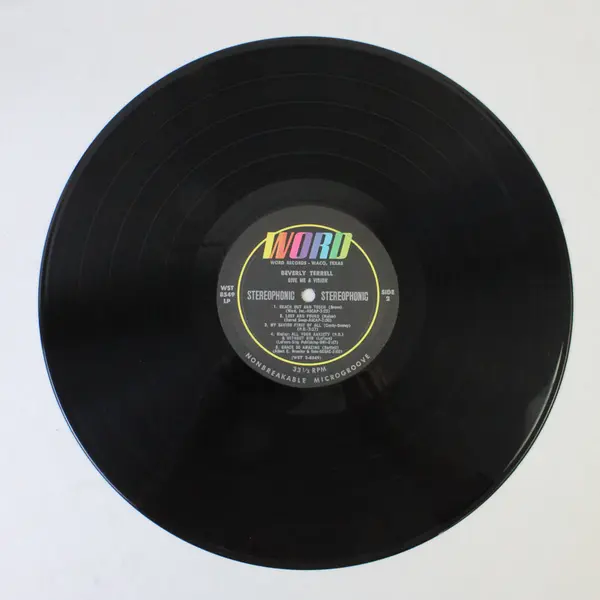 Beverly Terrell - Give Me A Vision- 12"  Vinyl Record