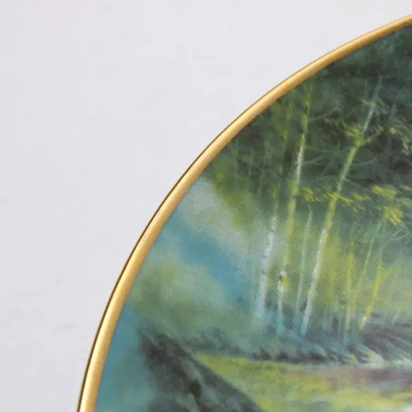 Reco Rainbow River 1996 Fishtales Collector Plate 8"