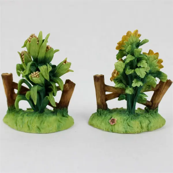 Enesco Mickey & Co Home Grown 4-Pc Accessory Figurines #264725