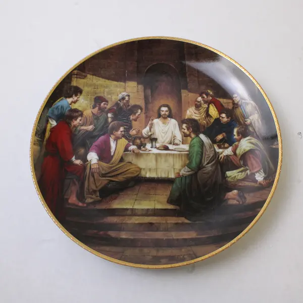 Artaffects The Last Supper by Lou Marchetti 1991 Collector Plate 8"
