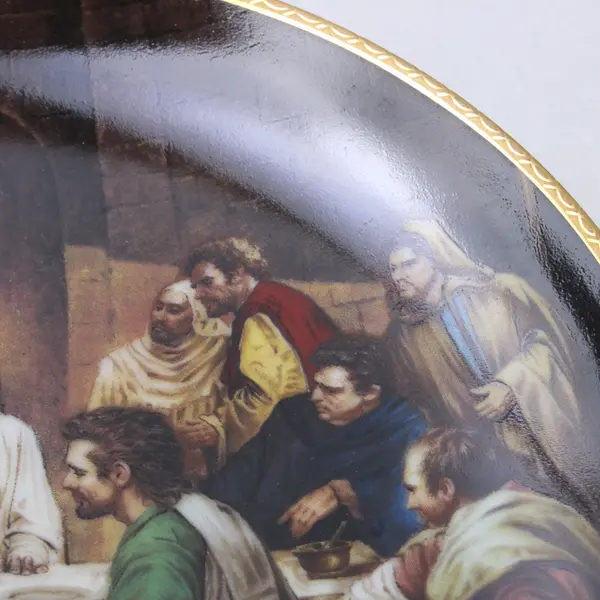 Artaffects The Last Supper by Lou Marchetti 1991 Collector Plate 8"