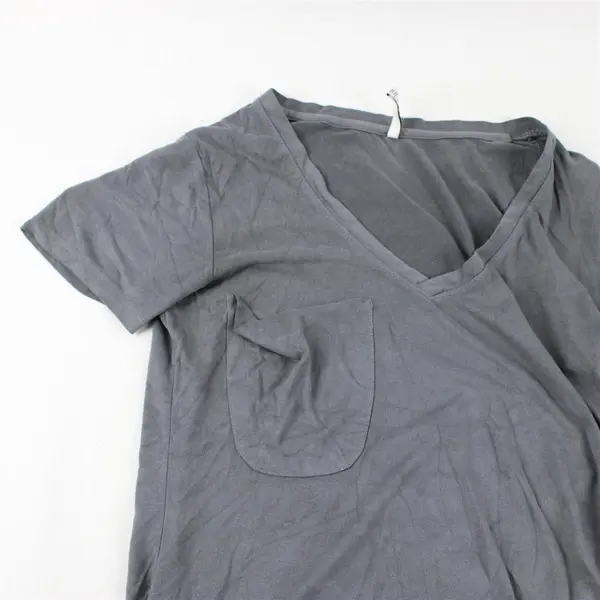 Z Supply Solid Gray Color Short Sleeve T-Shirt Top Women's Size XS