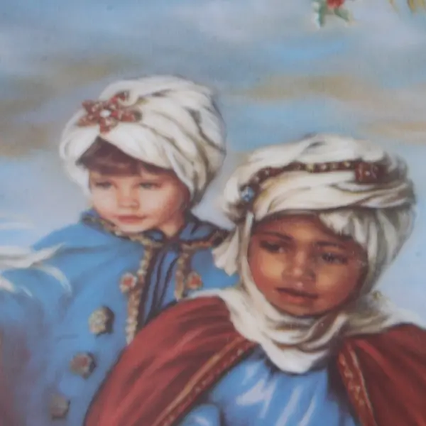 Reco We Three Kings by Sandra Kuck 1989 Collector Plate 9"