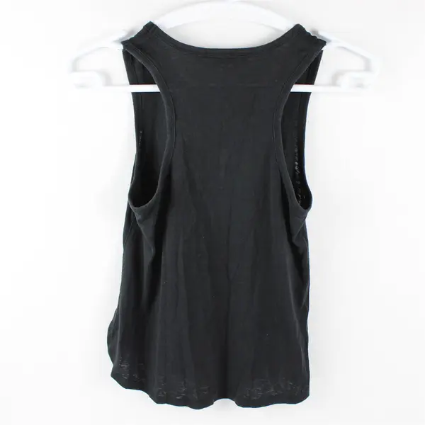 Athleta Solid Black Color Sleeveless Activewear Tank Top Women's Size S