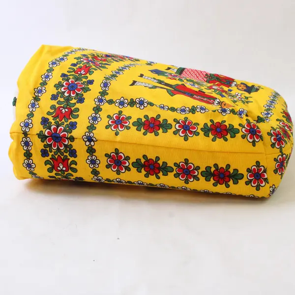 Vintage Dutch Tea Kozy Bright Yellow Washable New Without Tags