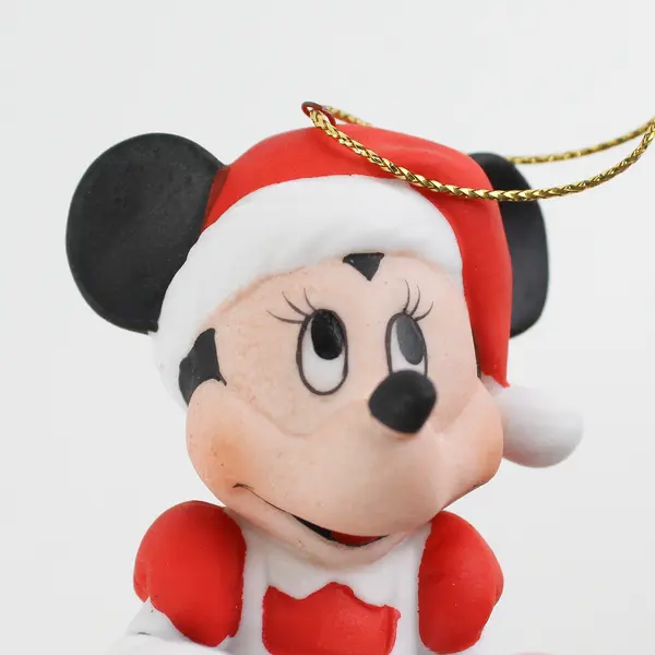 RARE Vintage Mickey & Co. Enesco Minnie Porcelain Bell Ornament Disney