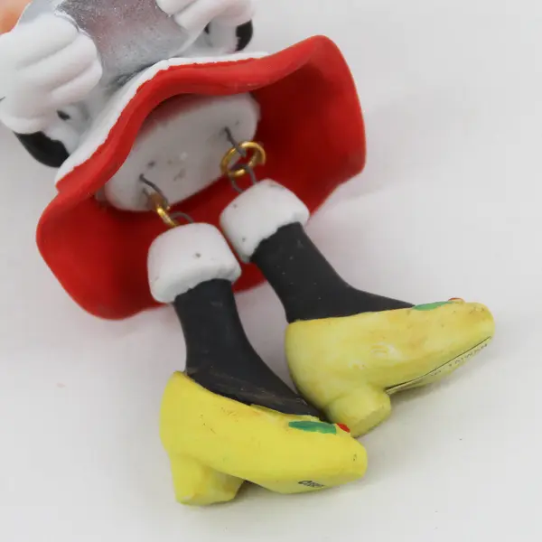 RARE Vintage Mickey & Co. Enesco Minnie Porcelain Bell Ornament Disney