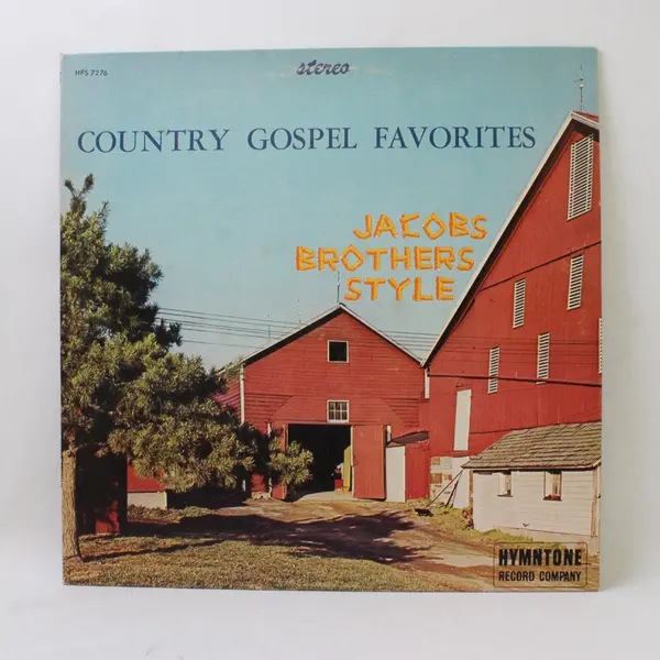 Jacobs Brothers Style Country Gospel Favorites 12" Vinyl Record