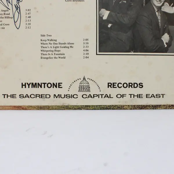 Jacobs Brothers Style Country Gospel Favorites 12" Vinyl Record