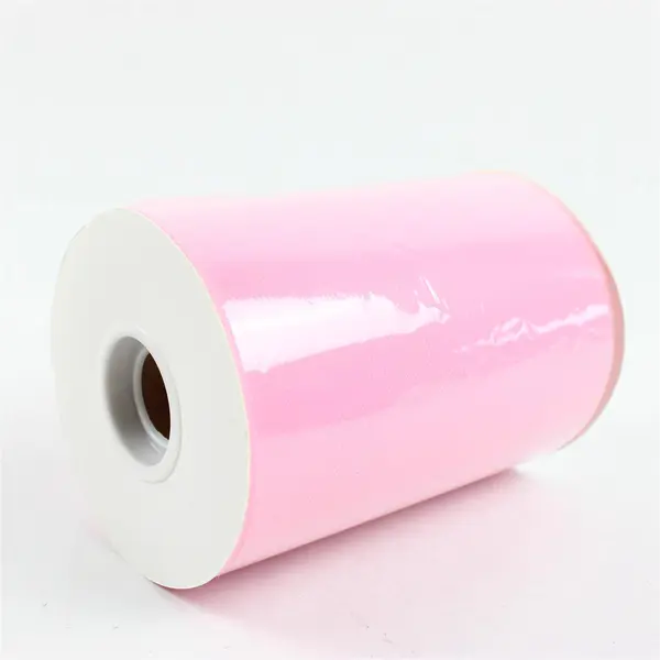 Lot of 5 Rolls Red and Pink Tulle Partially Used Craft Material