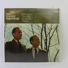 Louvin Brothers "Thank God For My Christian Home" 12" Vinyl Record