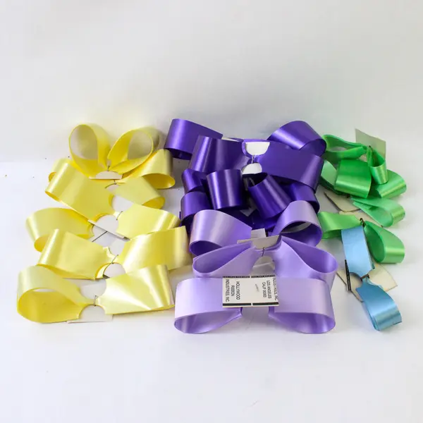 Mixed Lot of Ribbon Various Colors Partially Used
