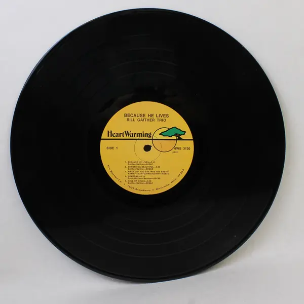 The Bill Gaither "Trio Because He Lives" 12" Vinyl Records