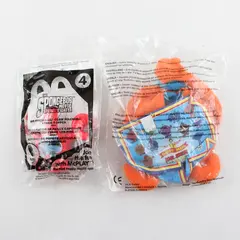 Lot of 2 McDonald's Toys Sir Pinch-a-Lot Crab & Mr. Men - New