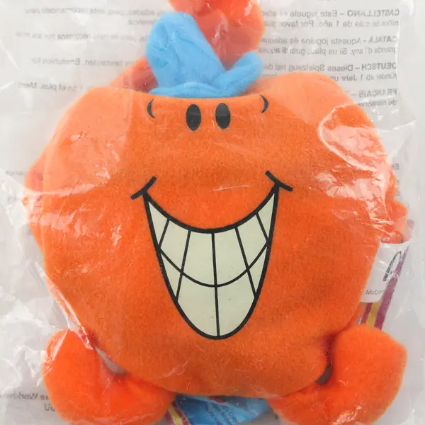Lot of 2 McDonald's Toys Sir Pinch-a-Lot Crab & Mr. Men - New