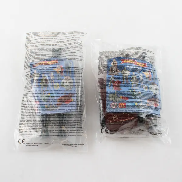 Lot of 2 McDonald's Toy Characters Figures New Fast Food Premiums