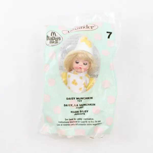 Lot of 2 McDonald's Toys Barbie Pink Shoes & Daisy Munchkin