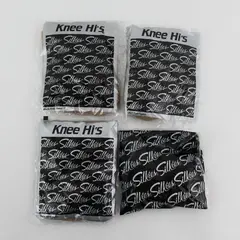 Lot of 4 Packs of Silkies Knee Hi's 11 Pairs Total Nude/Natural