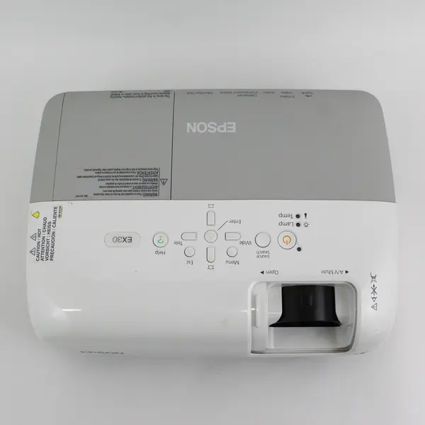 S6 3LCD H283A Projector With Cables Remote Case Works