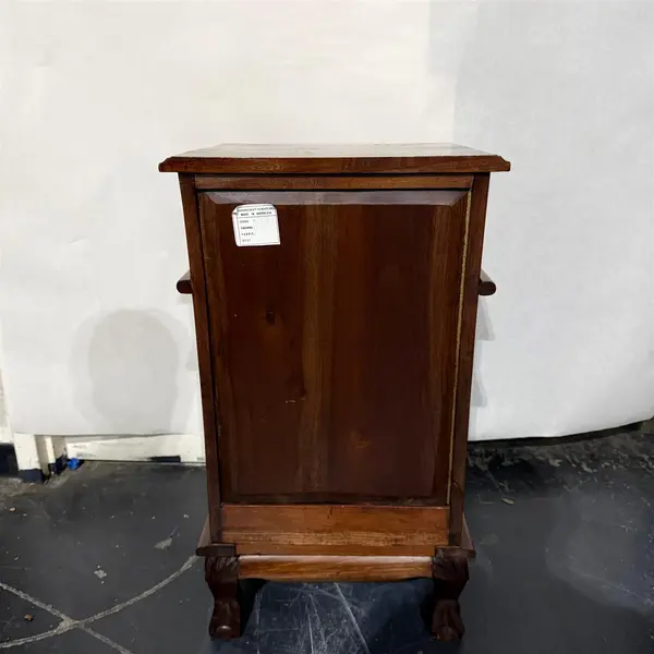 Vtg Handycraft Mahogany Wood Colonial Style Nightstand - Freight / Local Pickup