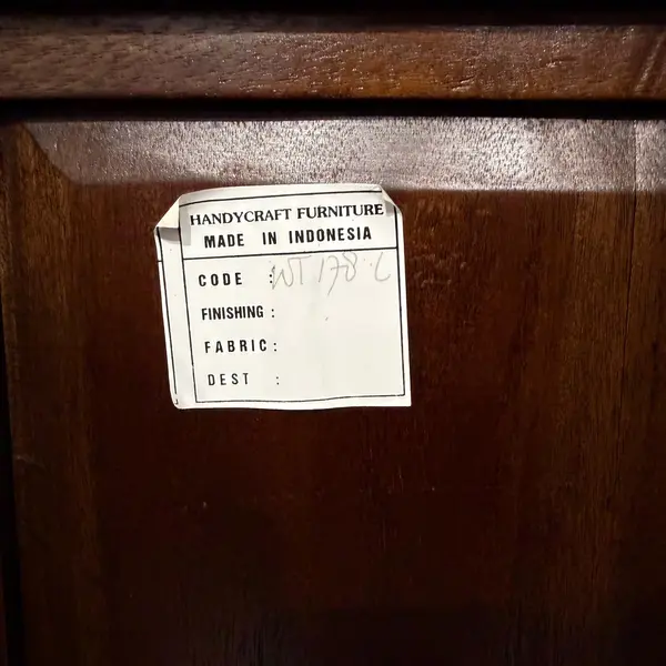 Vtg Handycraft Mahogany Wood Colonial Style Nightstand - Freight / Local Pickup