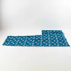 Lot of 2 Cat Corduroy Fabric 40" x 12" Cat Print Quilting Sewing