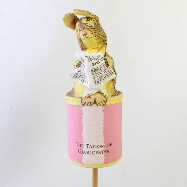 VTG Anne Wilkinson Designs Beatrix Potter Tailor of Gloucester Stick Puppet