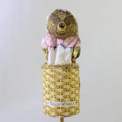 VTG Anne Wilkinson Designs Beatrix Potter Mrs. Tiggy-Winkle Pop-Up Stick Puppet