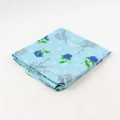 Cupid W Garland Blue Fabric 2 1/3 yds x 36in Craft Sewing Quilting