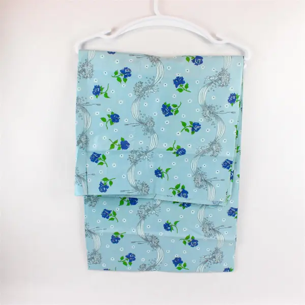 Cupid W Garland Blue Fabric 2 1/3 yds x 36in Craft Sewing Quilting