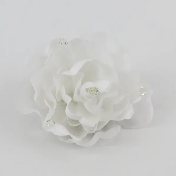 Collection of Vintage Hair Pins (7) One With White Silk Flower